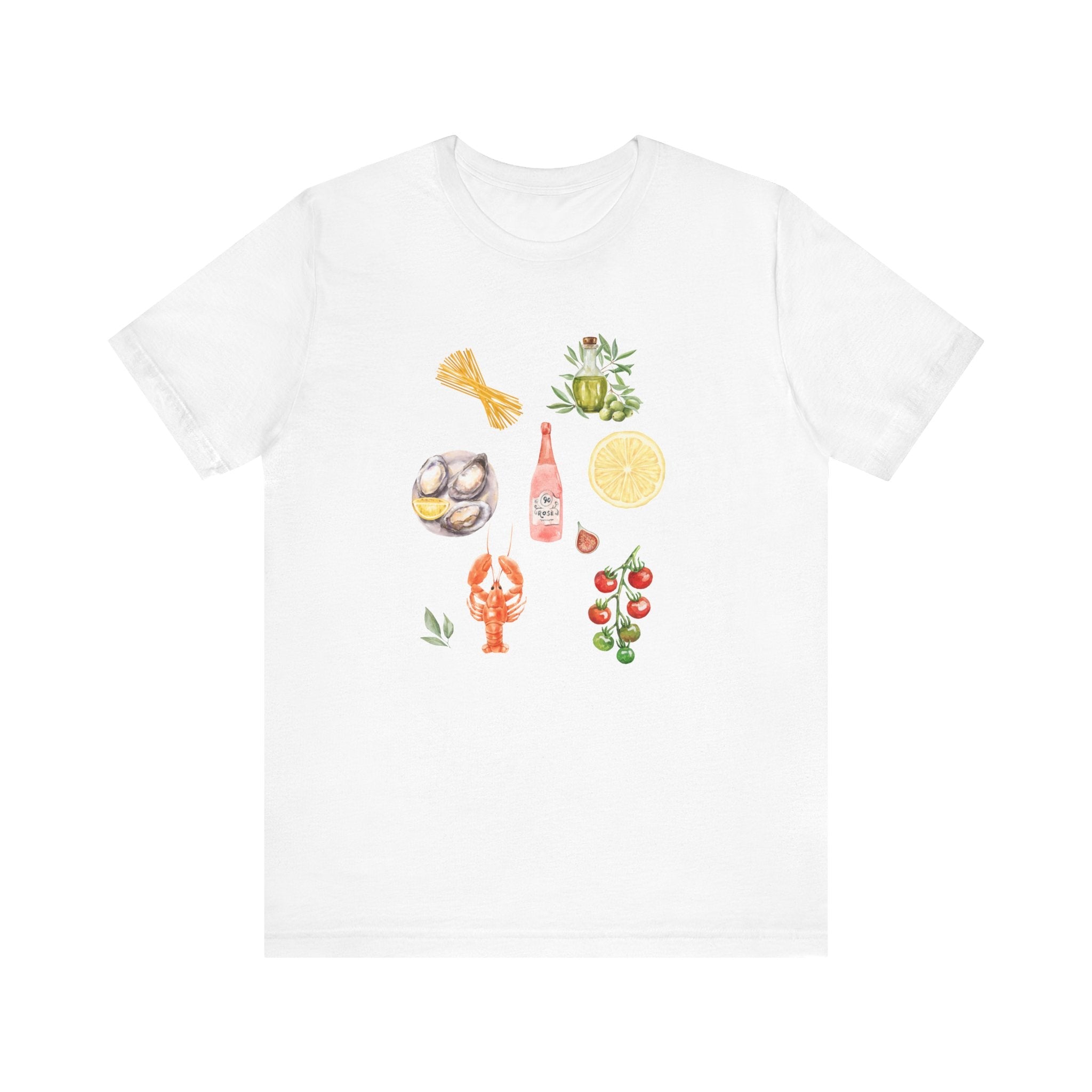 Italia Shirt, Coastal Grandma, Italian Summer Meal Tee by Printify