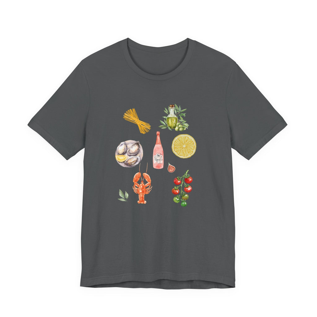 Italia Shirt, Coastal Grandma, Italian Summer Meal Tee by Printify