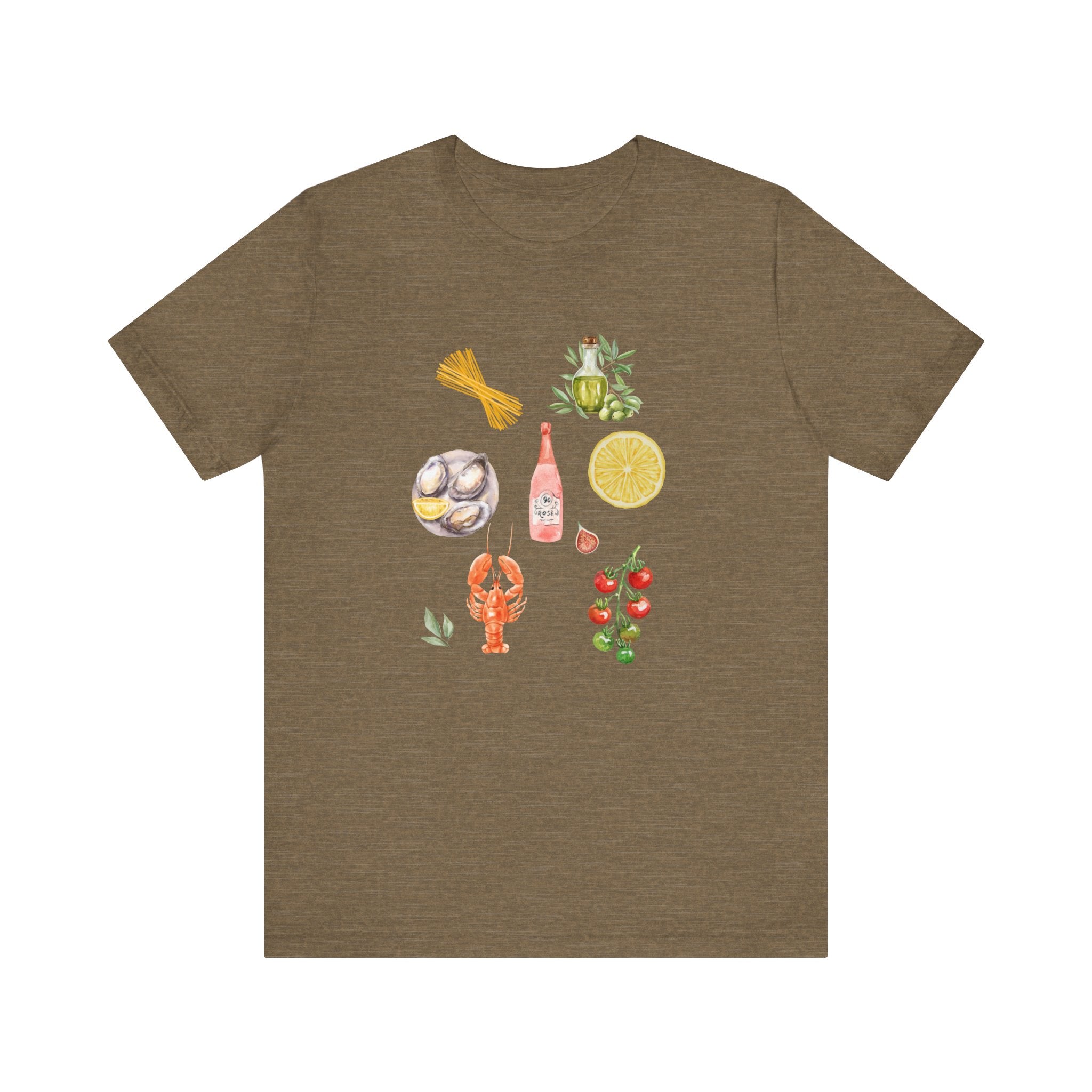 Italia Shirt, Coastal Grandma, Italian Summer Meal Tee by Printify
