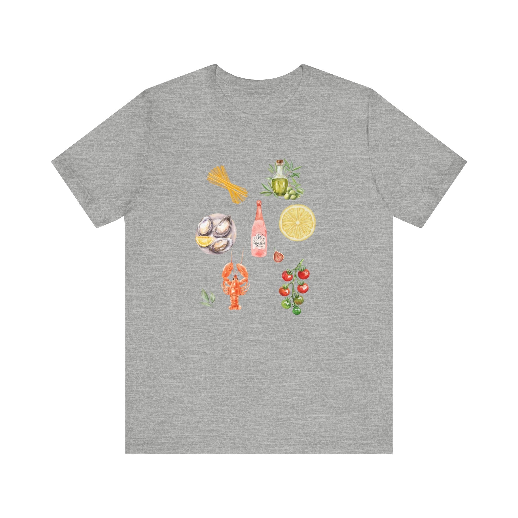 Italia Shirt, Coastal Grandma, Italian Summer Meal Tee by Printify