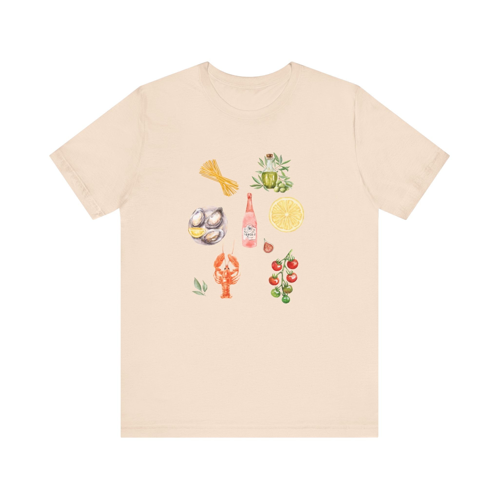 Italia Shirt, Coastal Grandma, Italian Summer Meal Tee by Printify