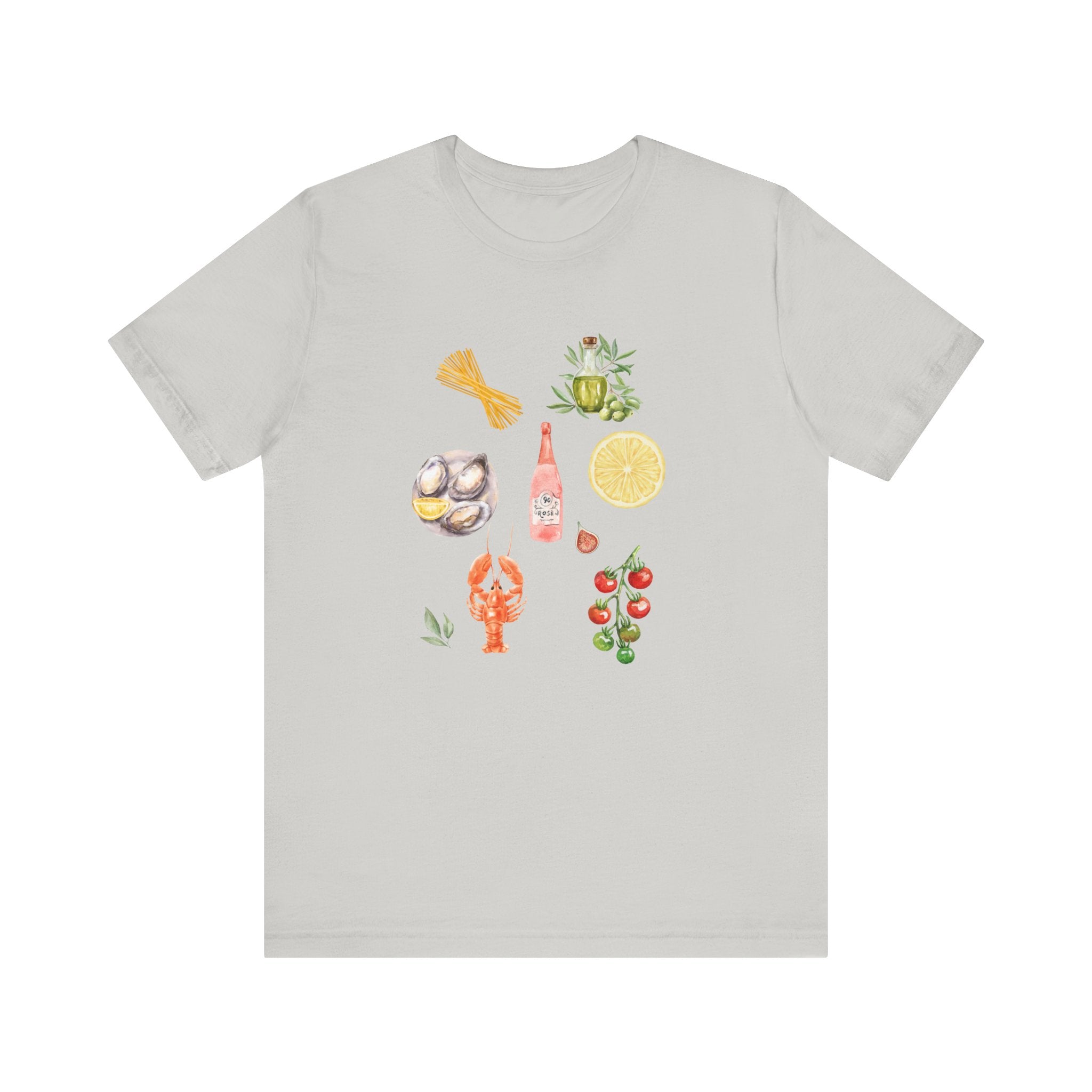 Italia Shirt, Coastal Grandma, Italian Summer Meal Tee by Printify