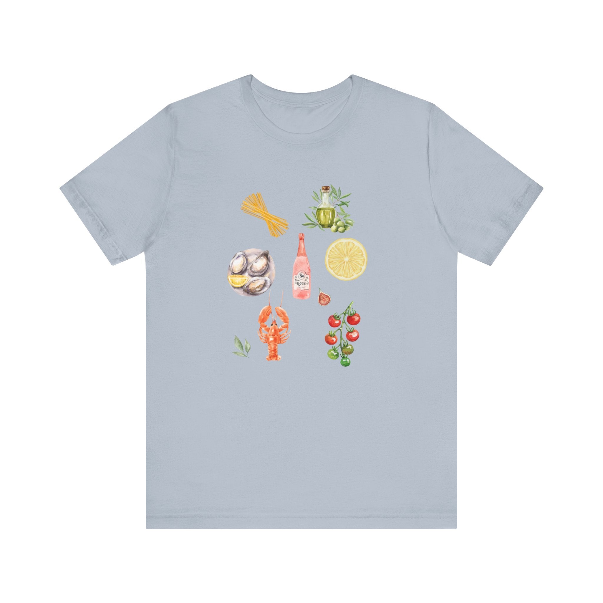 Italia Shirt, Coastal Grandma, Italian Summer Meal Tee by Printify
