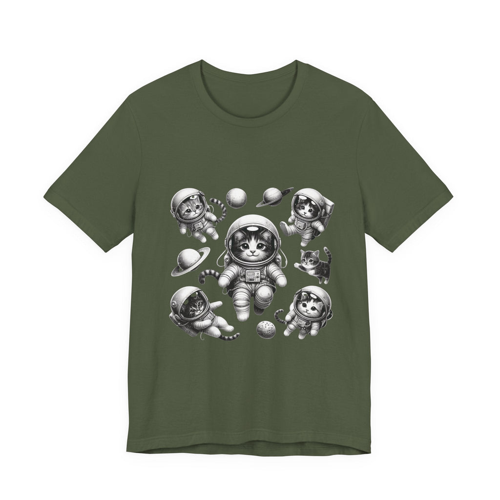 Kittens in Space Shirt, Funny Cat Shirt, Funny Kitten Shirt by PopCultureByDesign36