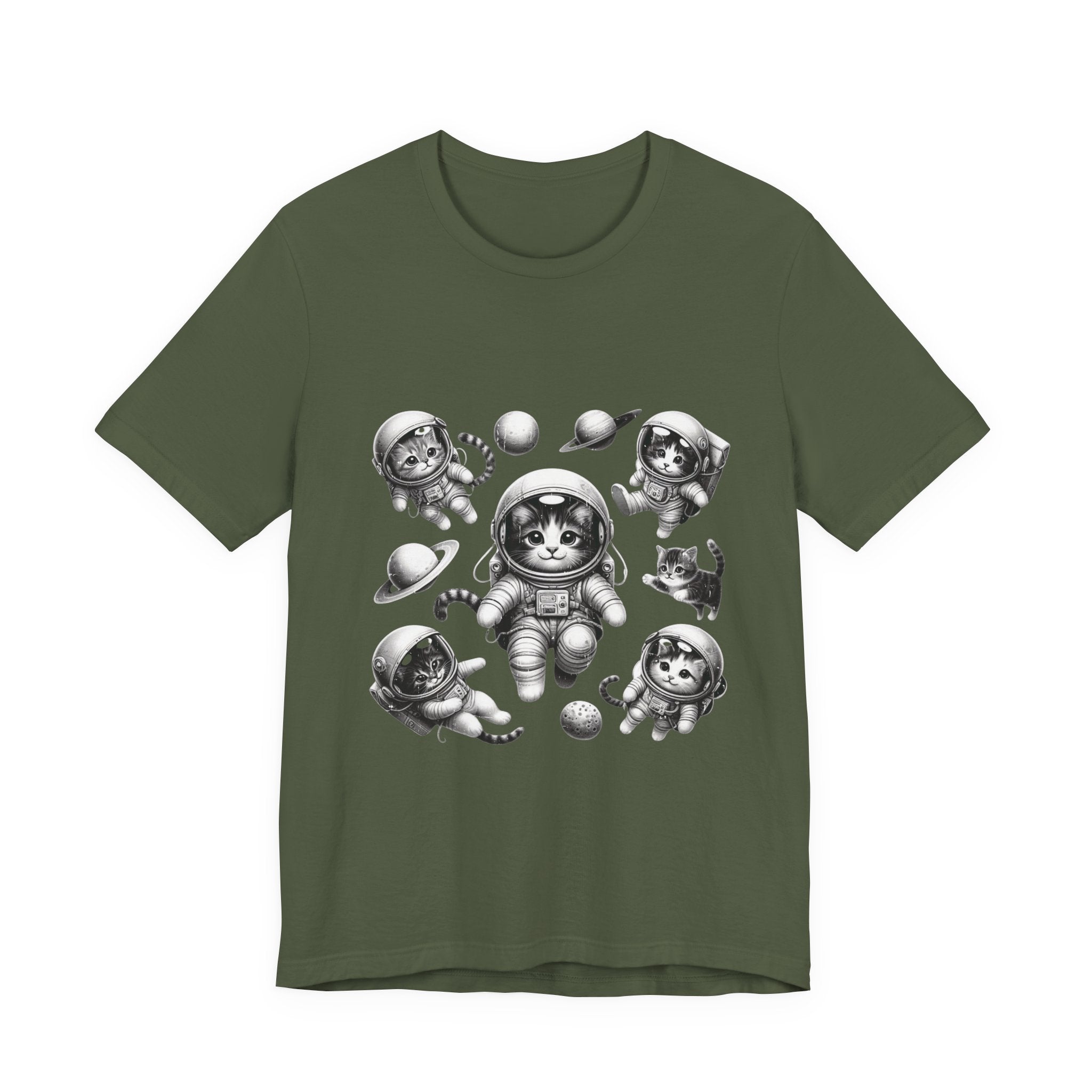 Kittens in Space Shirt, Funny Cat Shirt, Funny Kitten Shirt by PopCultureByDesign36