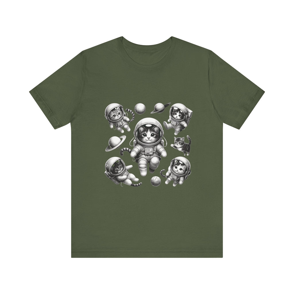 Kittens in Space Shirt, Funny Cat Shirt, Funny Kitten Shirt by PopCultureByDesign36