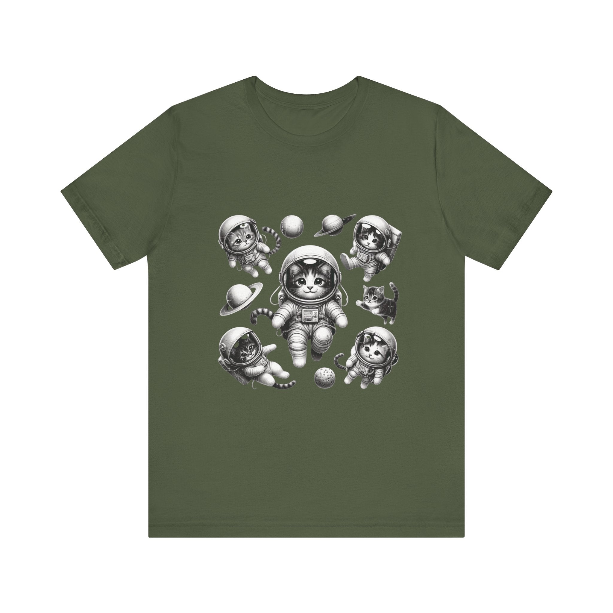 Kittens in Space Shirt, Funny Cat Shirt, Funny Kitten Shirt by PopCultureByDesign36