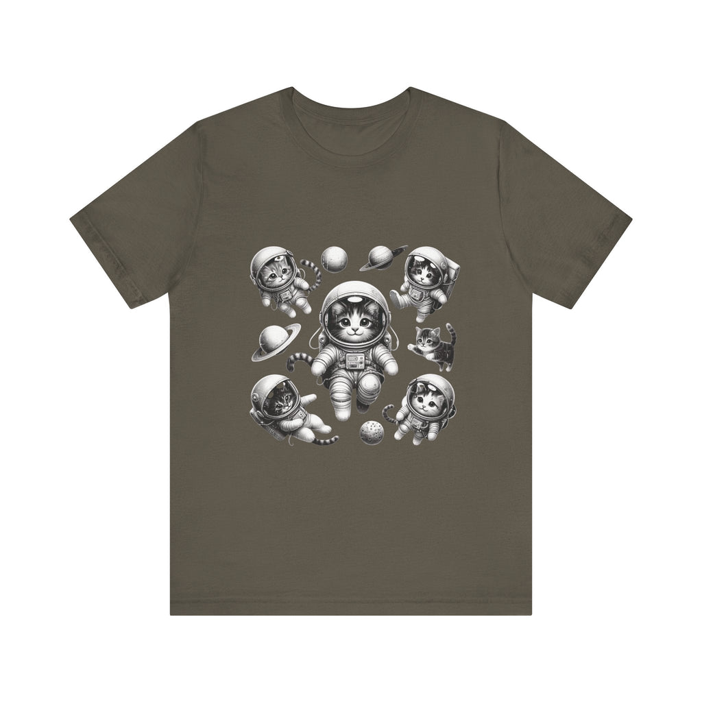Kittens in Space Shirt, Funny Cat Shirt, Funny Kitten Shirt by PopCultureByDesign36