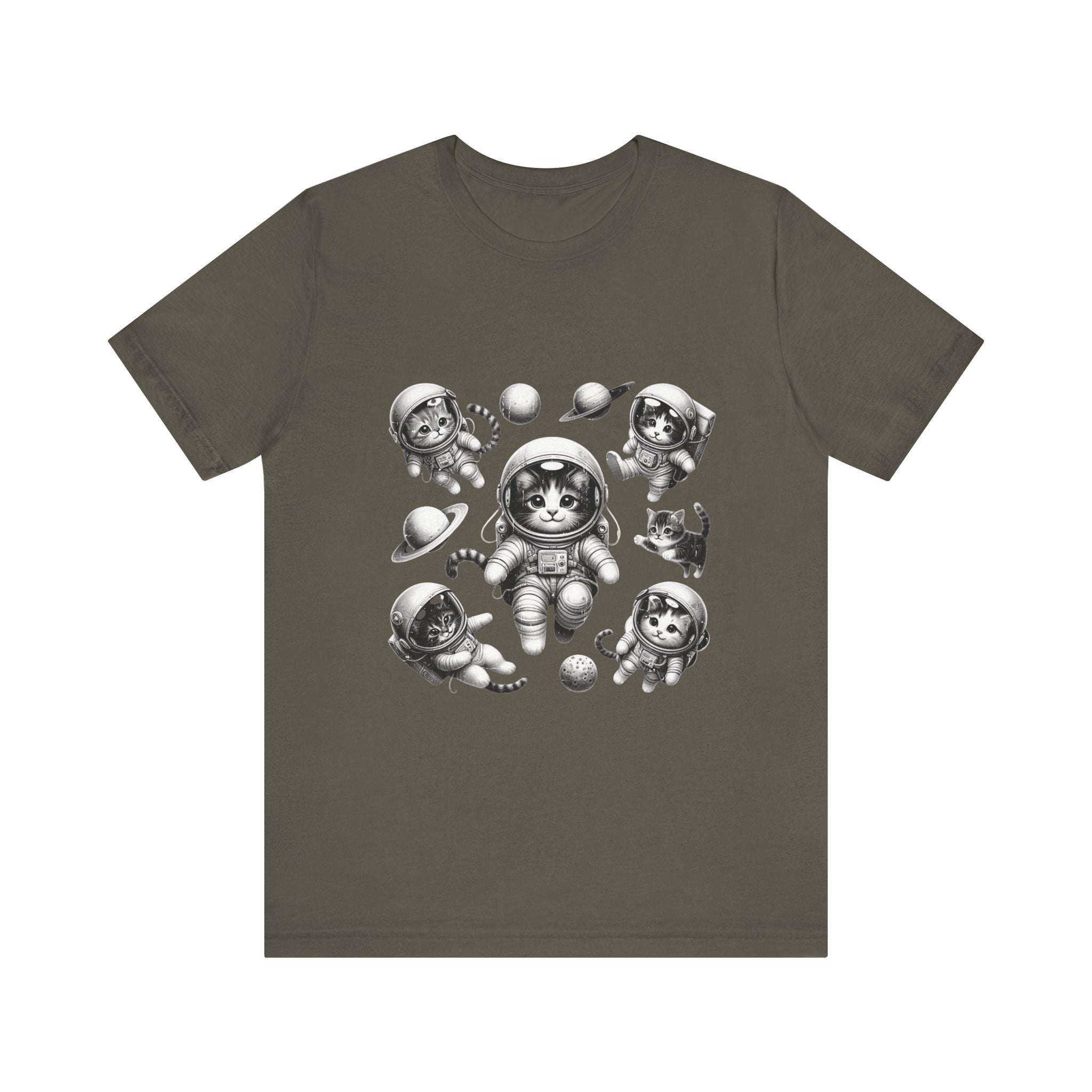 Kittens in Space Shirt, Funny Cat Shirt, Funny Kitten Shirt by PopCultureByDesign36