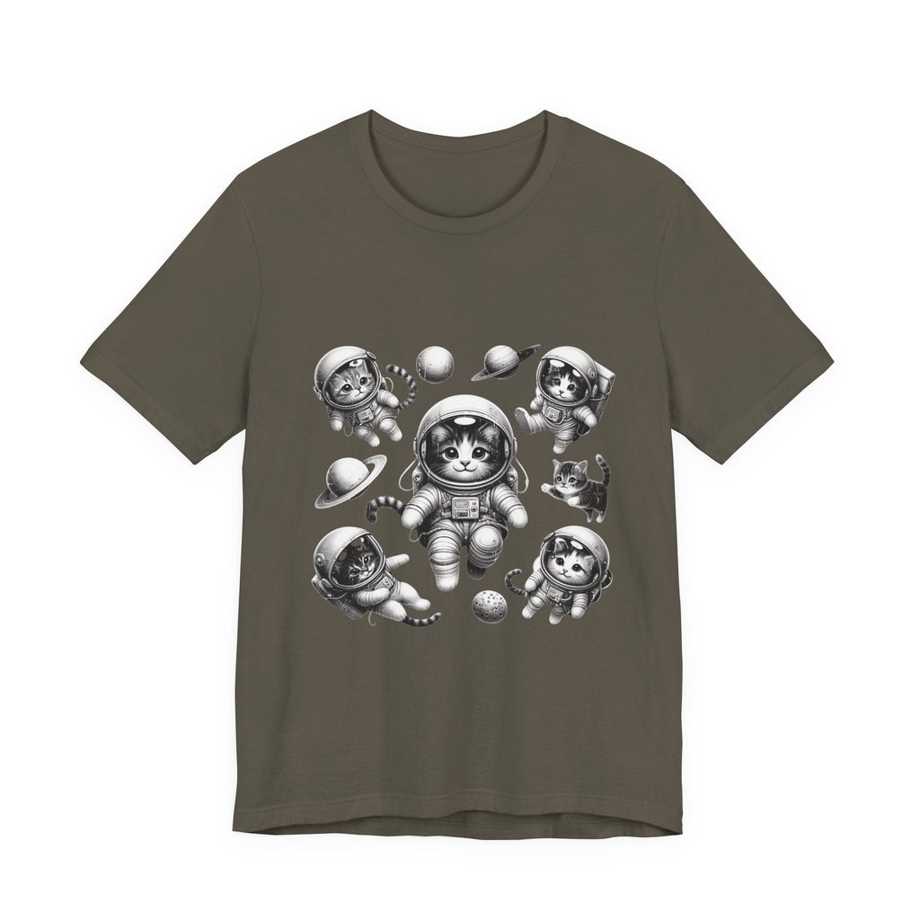 Kittens in Space Shirt, Funny Cat Shirt, Funny Kitten Shirt by PopCultureByDesign36