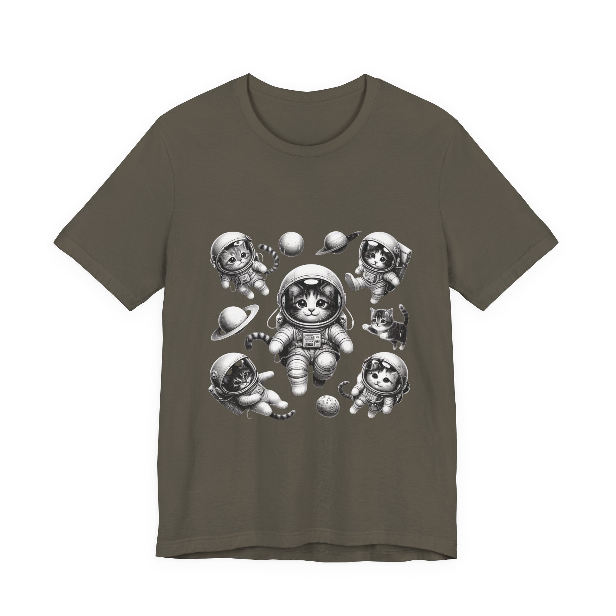 Kittens in Space Shirt, Funny Cat Shirt, Funny Kitten Shirt by PopCultureByDesign36