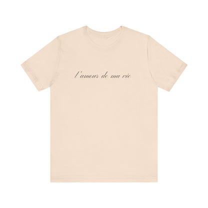 l amour de ma vie shirt, Gift For Paris Lover, French Saying - Popbydesign