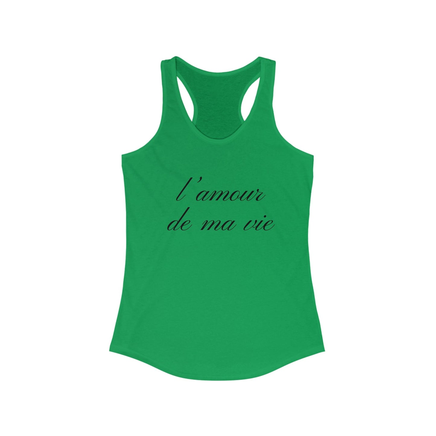 l amour de ma vie Tank Top, Gift For Paris Lover, Paris Girl - Popbydesign