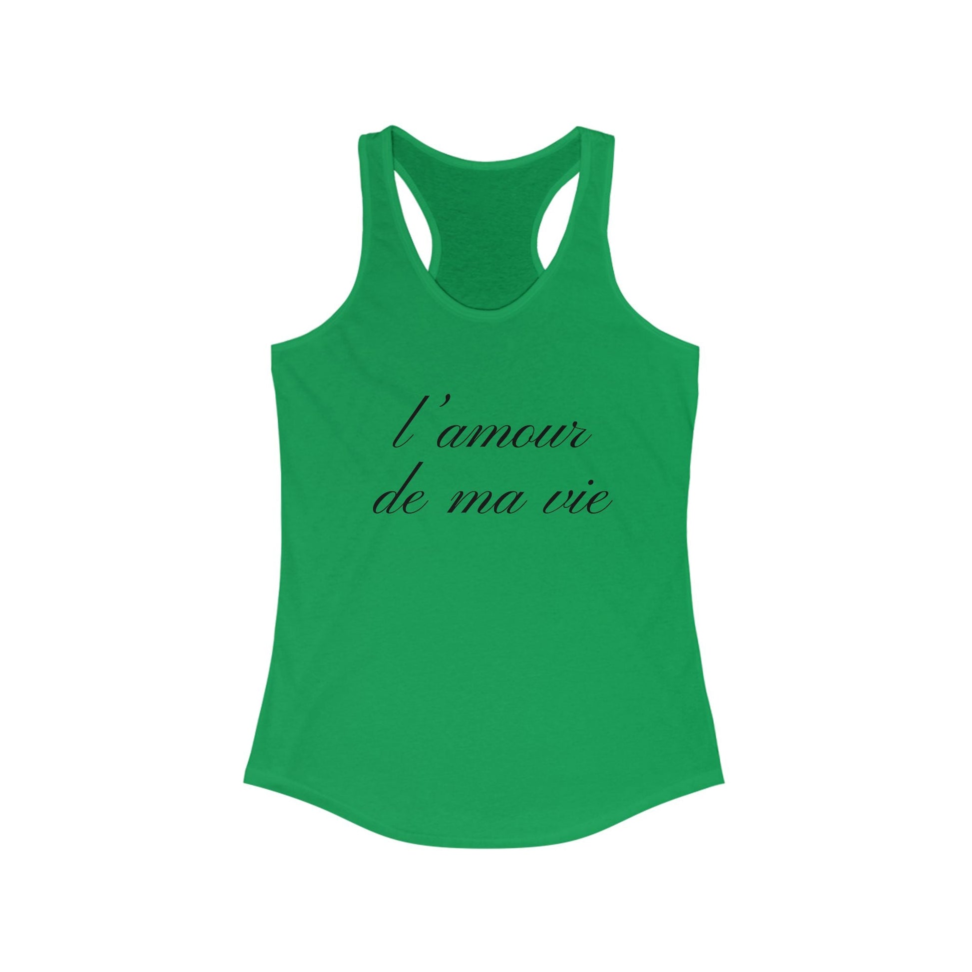 l amour de ma vie Tank Top, Gift For Paris Lover, Paris Girl - Popbydesign