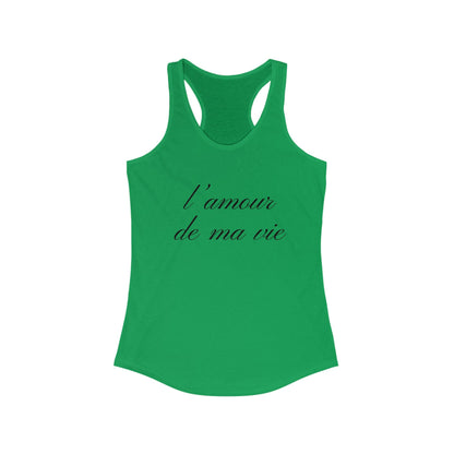 l amour de ma vie Tank Top, Gift For Paris Lover, Paris Girl - Popbydesign