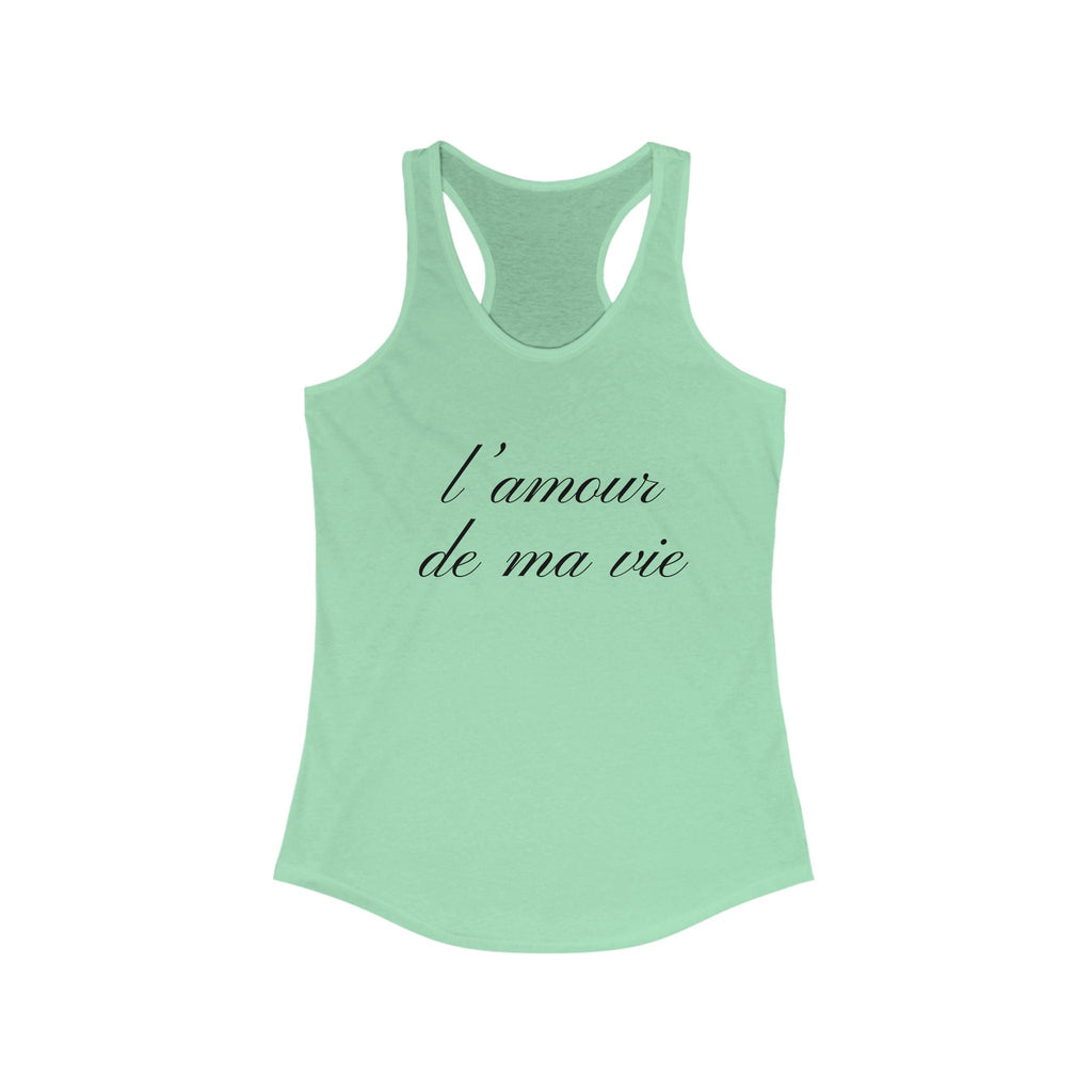 l amour de ma vie Tank Top, Gift For Paris Lover, Paris Girl by PopCultureByDesign36
