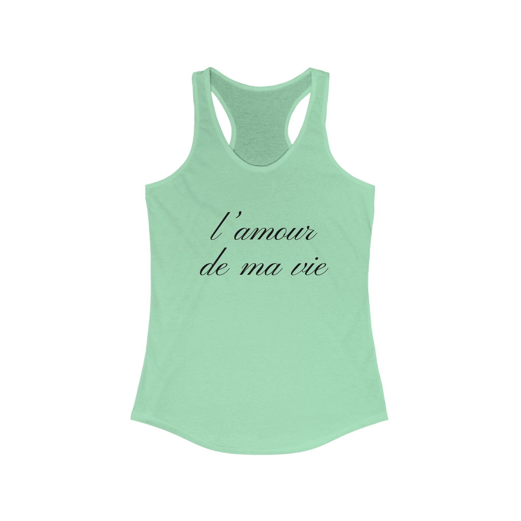 l amour de ma vie Tank Top, Gift For Paris Lover, Paris Girl by PopCultureByDesign36