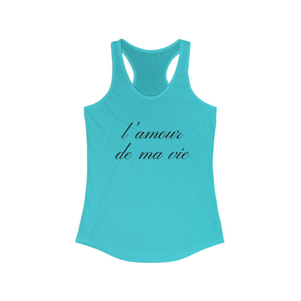 l amour de ma vie Tank Top, Gift For Paris Lover, Paris Girl by PopCultureByDesign36