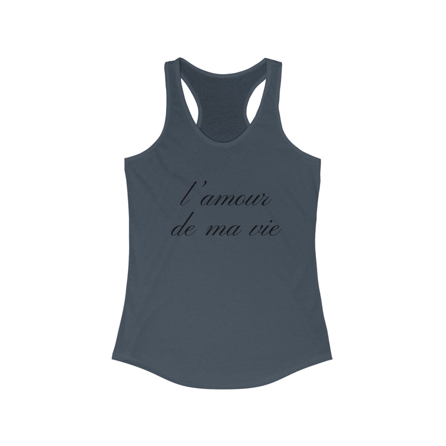 l amour de ma vie Tank Top, Gift For Paris Lover, Paris Girl - Popbydesign