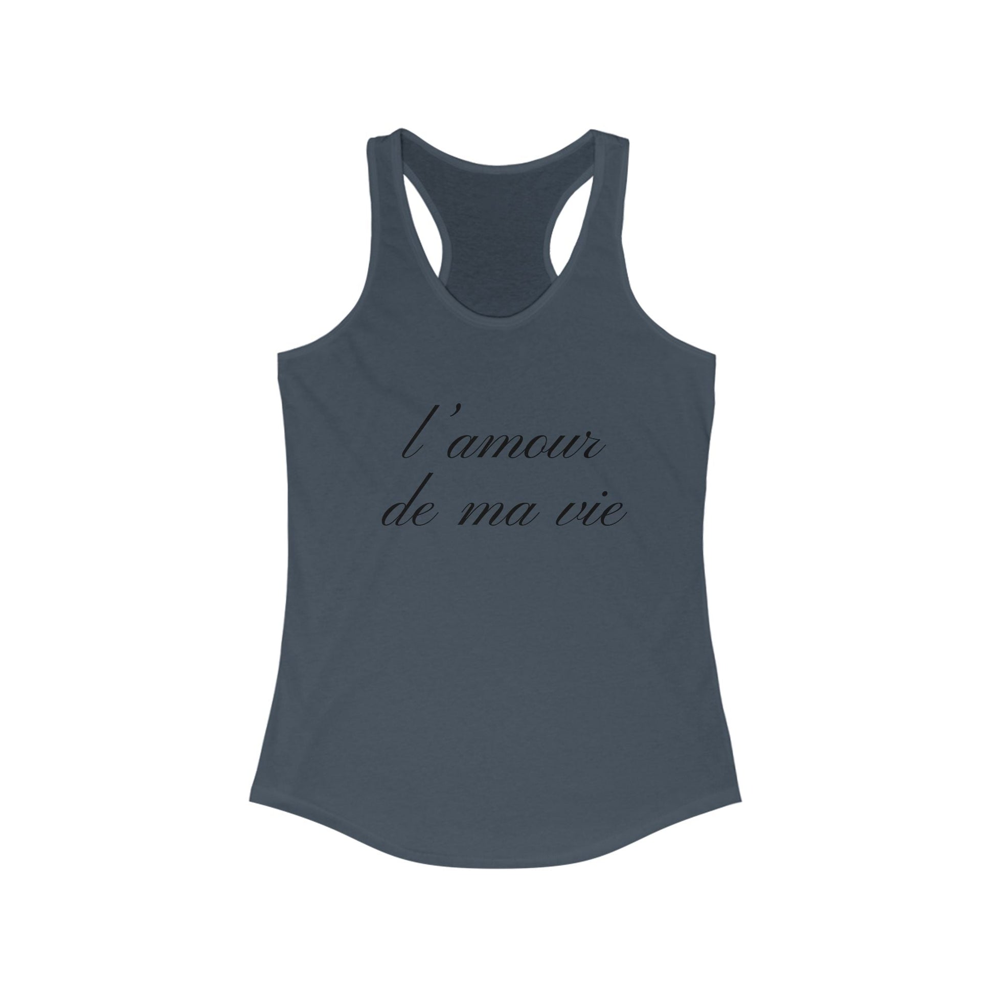 l amour de ma vie Tank Top, Gift For Paris Lover, Paris Girl - Popbydesign