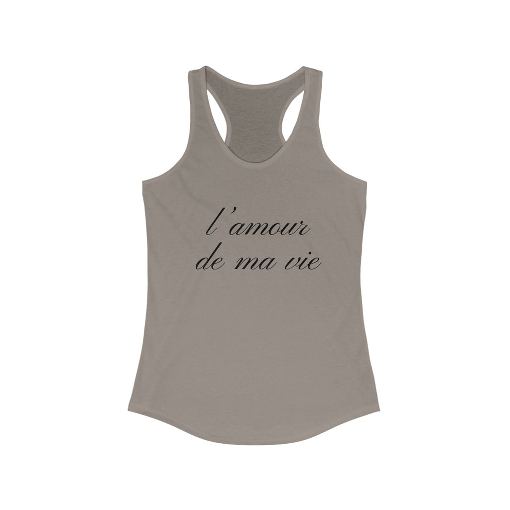 l amour de ma vie Tank Top, Gift For Paris Lover, Paris Girl by PopCultureByDesign36