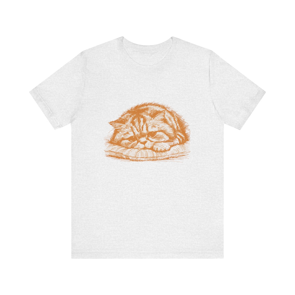lazy cat shirt, cute cat shirt, cat lover gift by PopCultureByDesign36