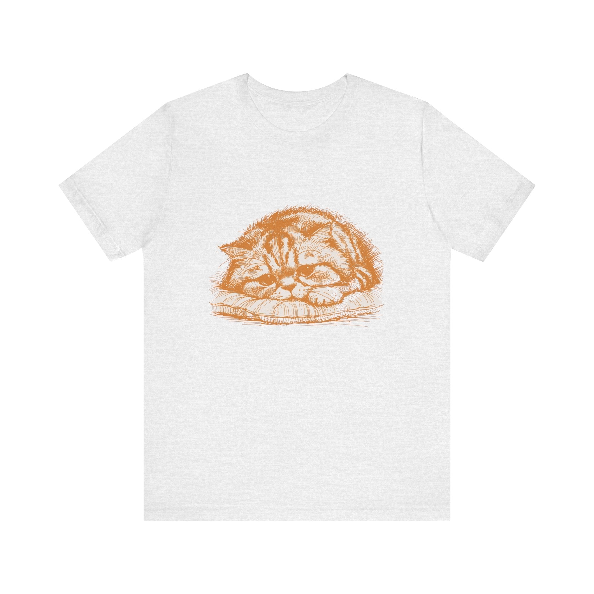 lazy cat shirt, cute cat shirt, cat lover gift by PopCultureByDesign36