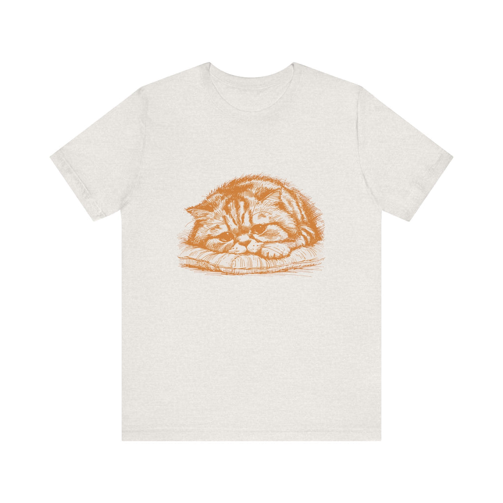 lazy cat shirt, cute cat shirt, cat lover gift by PopCultureByDesign36