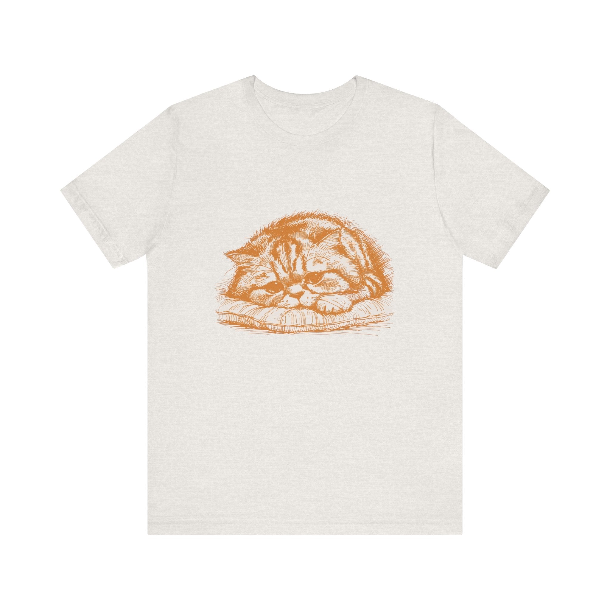 lazy cat shirt, cute cat shirt, cat lover gift by PopCultureByDesign36