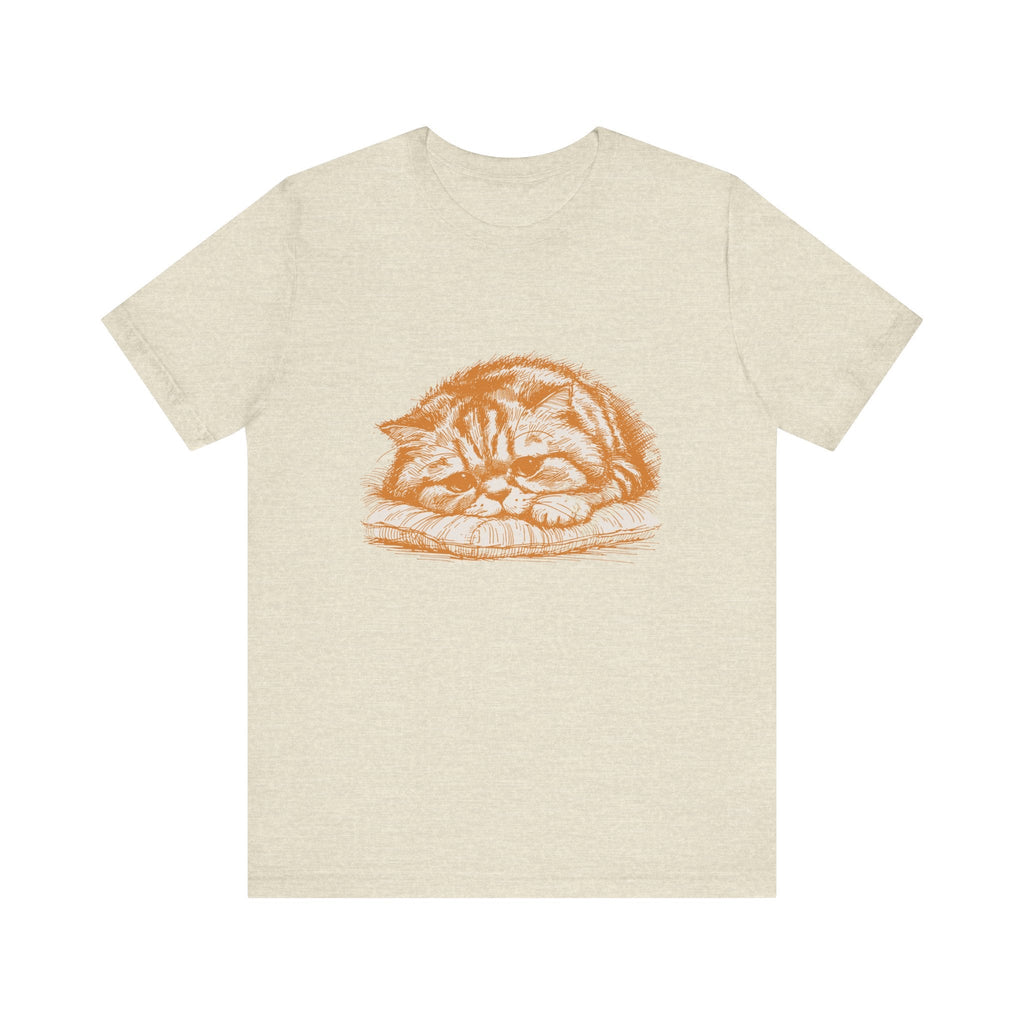 lazy cat shirt, cute cat shirt, cat lover gift by PopCultureByDesign36