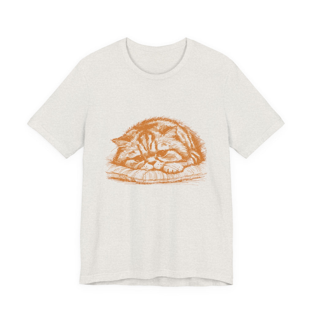 lazy cat shirt, cute cat shirt, cat lover gift by PopCultureByDesign36