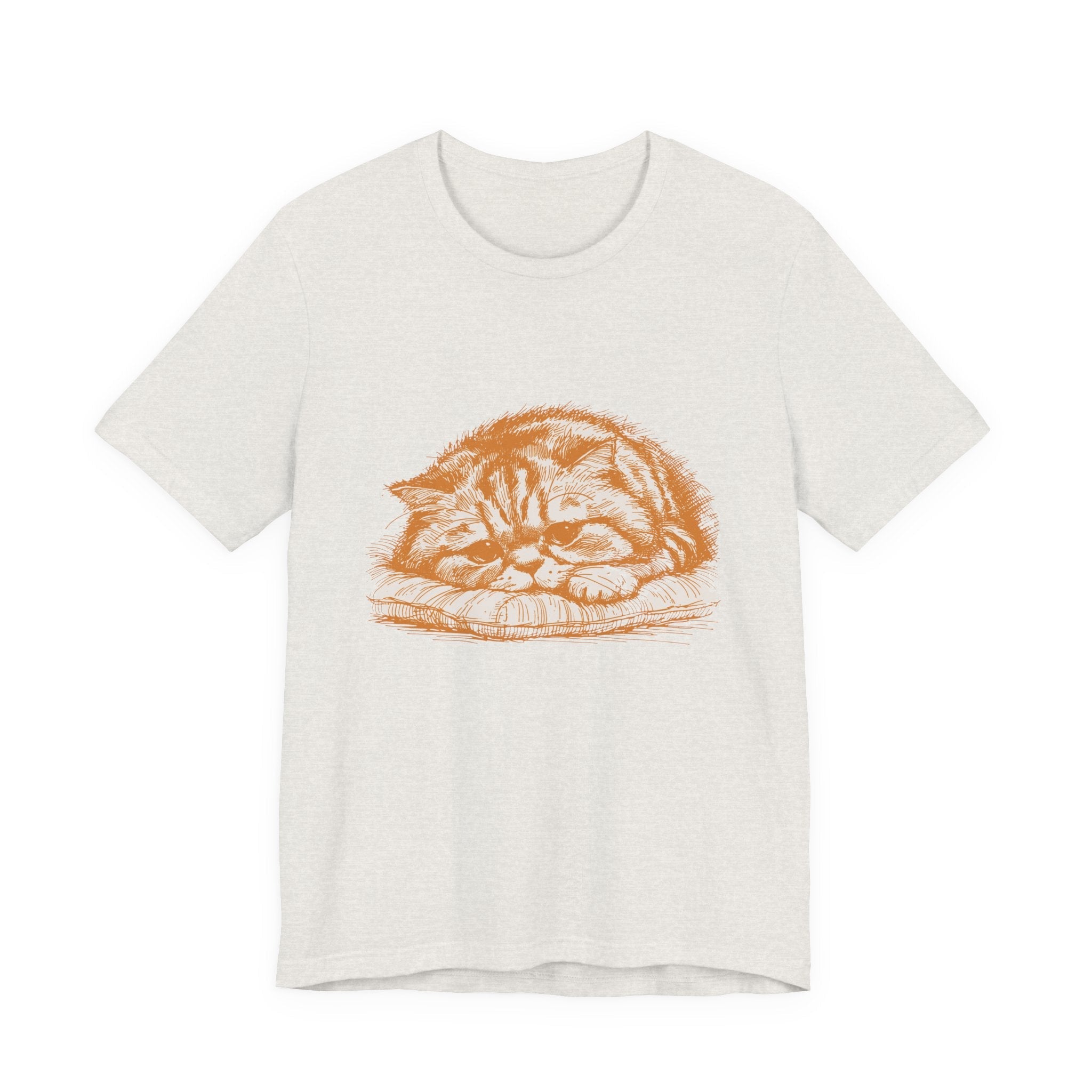 lazy cat shirt, cute cat shirt, cat lover gift by PopCultureByDesign36