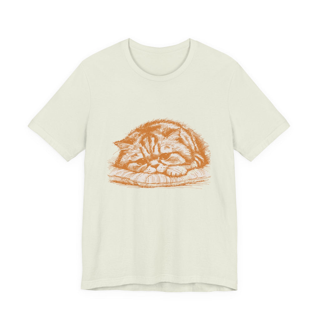 lazy cat shirt, cute cat shirt, cat lover gift by PopCultureByDesign36