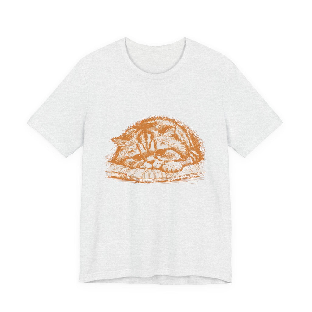 lazy cat shirt, cute cat shirt, cat lover gift by PopCultureByDesign36
