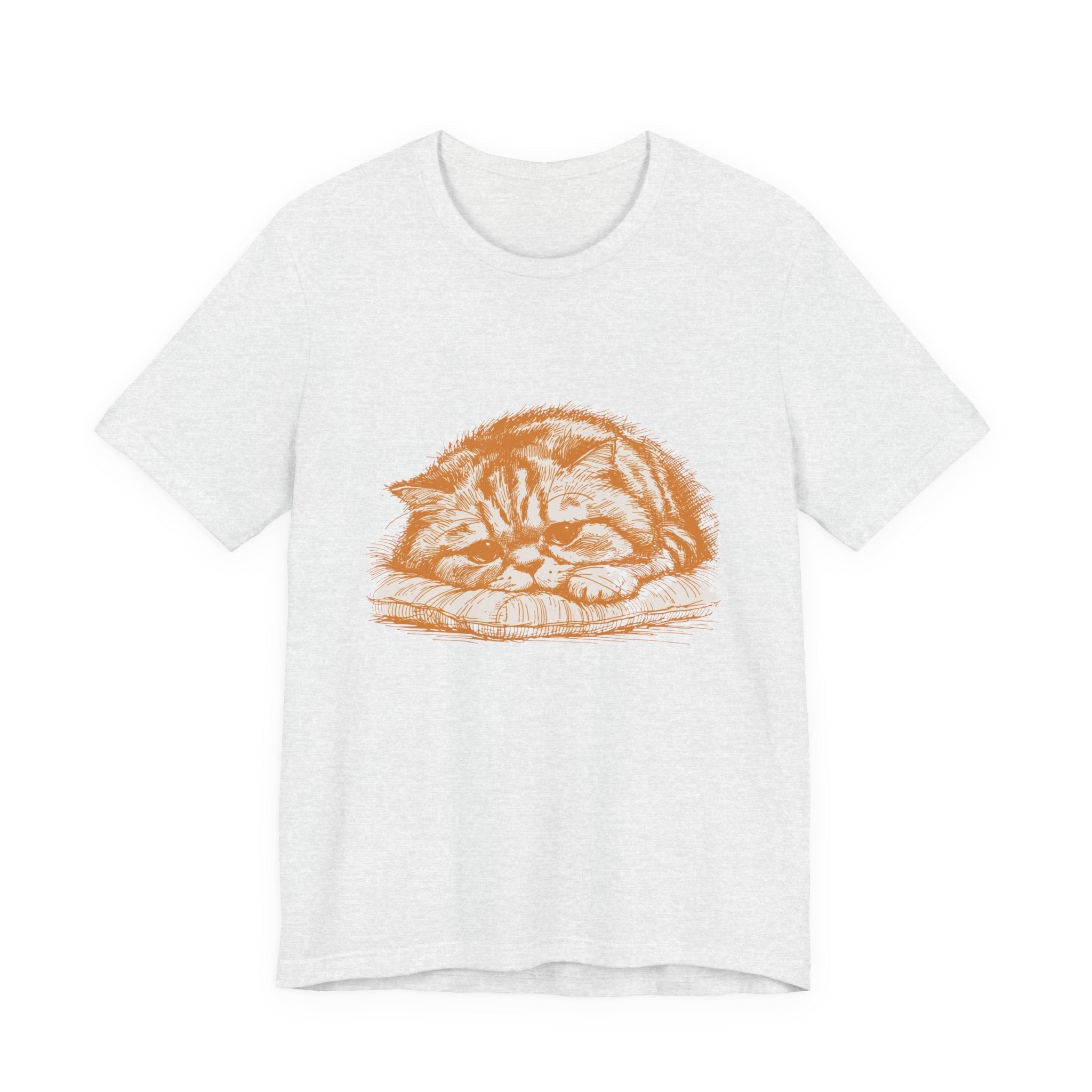 lazy cat shirt, cute cat shirt, cat lover gift by PopCultureByDesign36