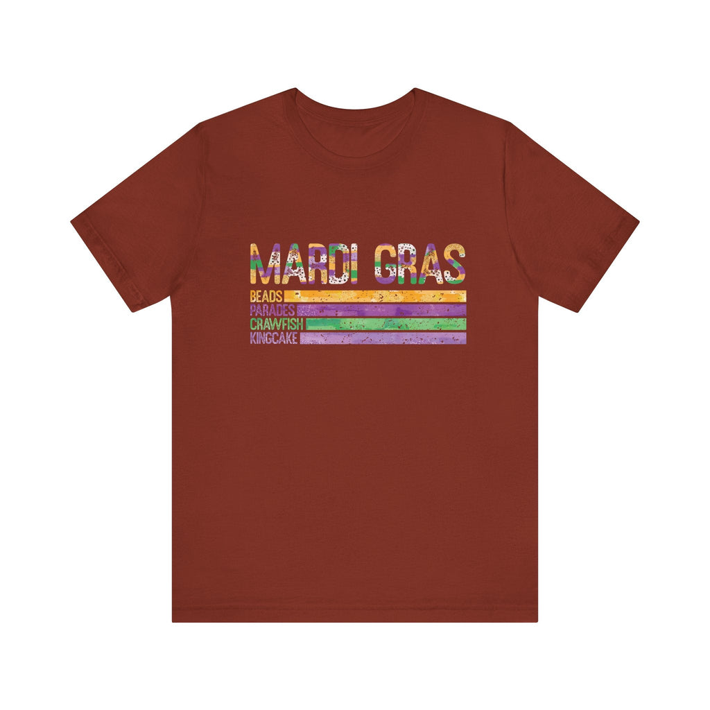Louisiana Mardi Gras Shirt, Fat Tuesday, Bourbon Street Tee by PopCultureByDesign36