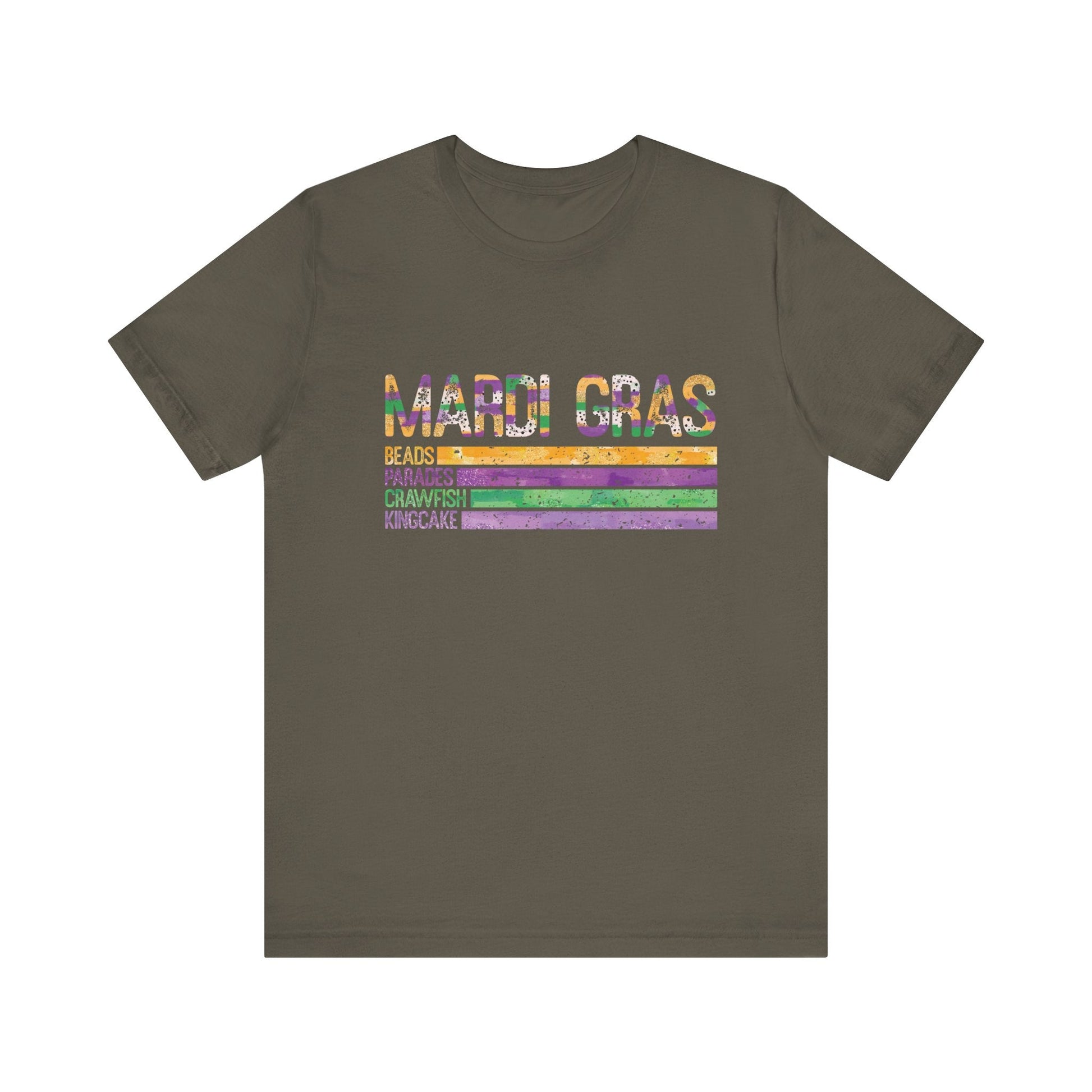 Louisiana Mardi Gras Shirt, Fat Tuesday, Bourbon Street Tee - Popbydesign