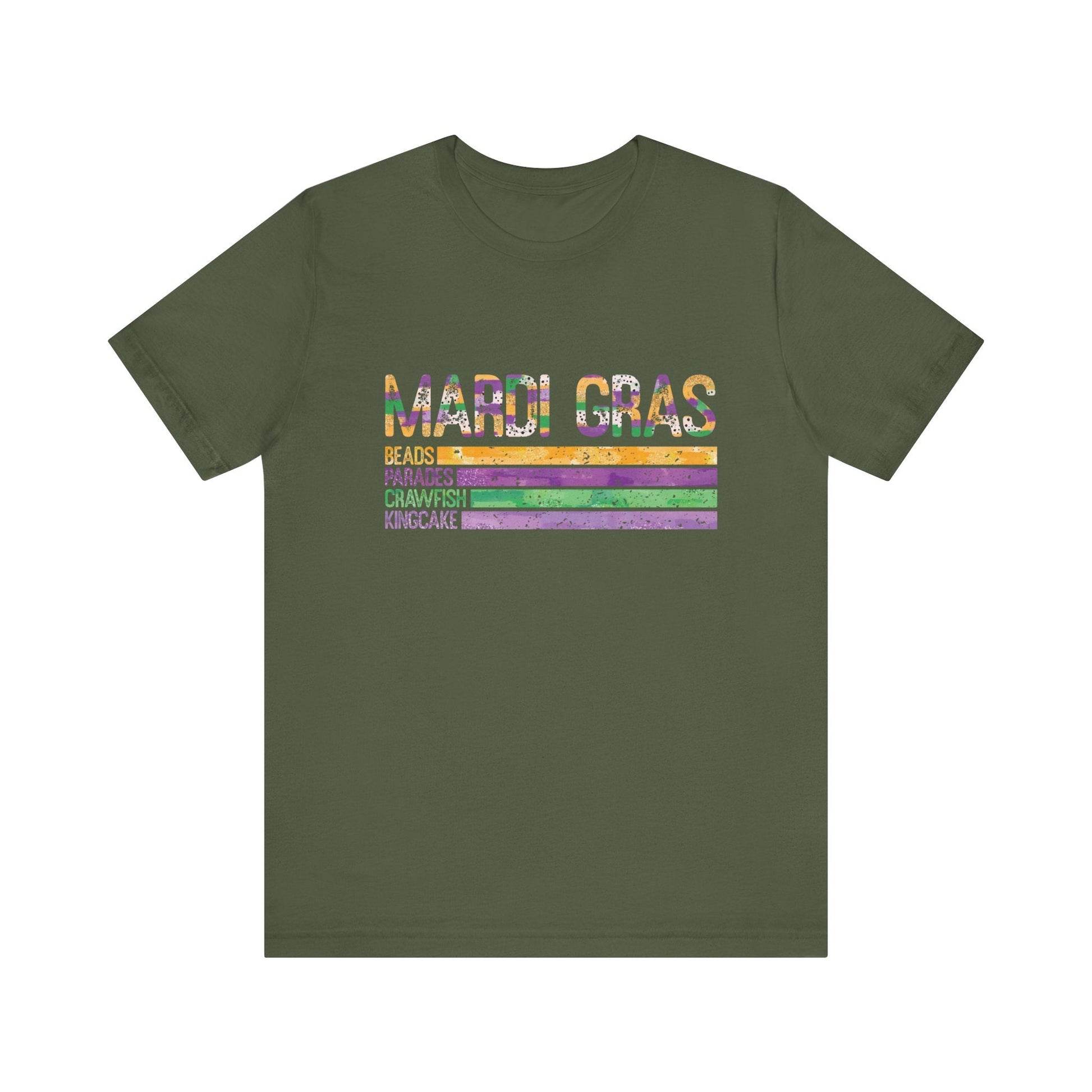 Louisiana Mardi Gras Shirt, Fat Tuesday, Bourbon Street Tee - Popbydesign