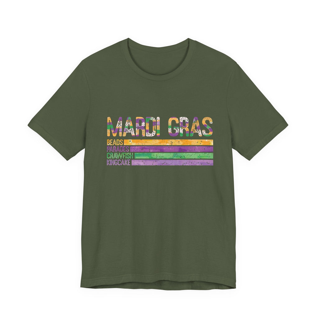 Louisiana Mardi Gras Shirt, Fat Tuesday, Bourbon Street Tee by PopCultureByDesign36