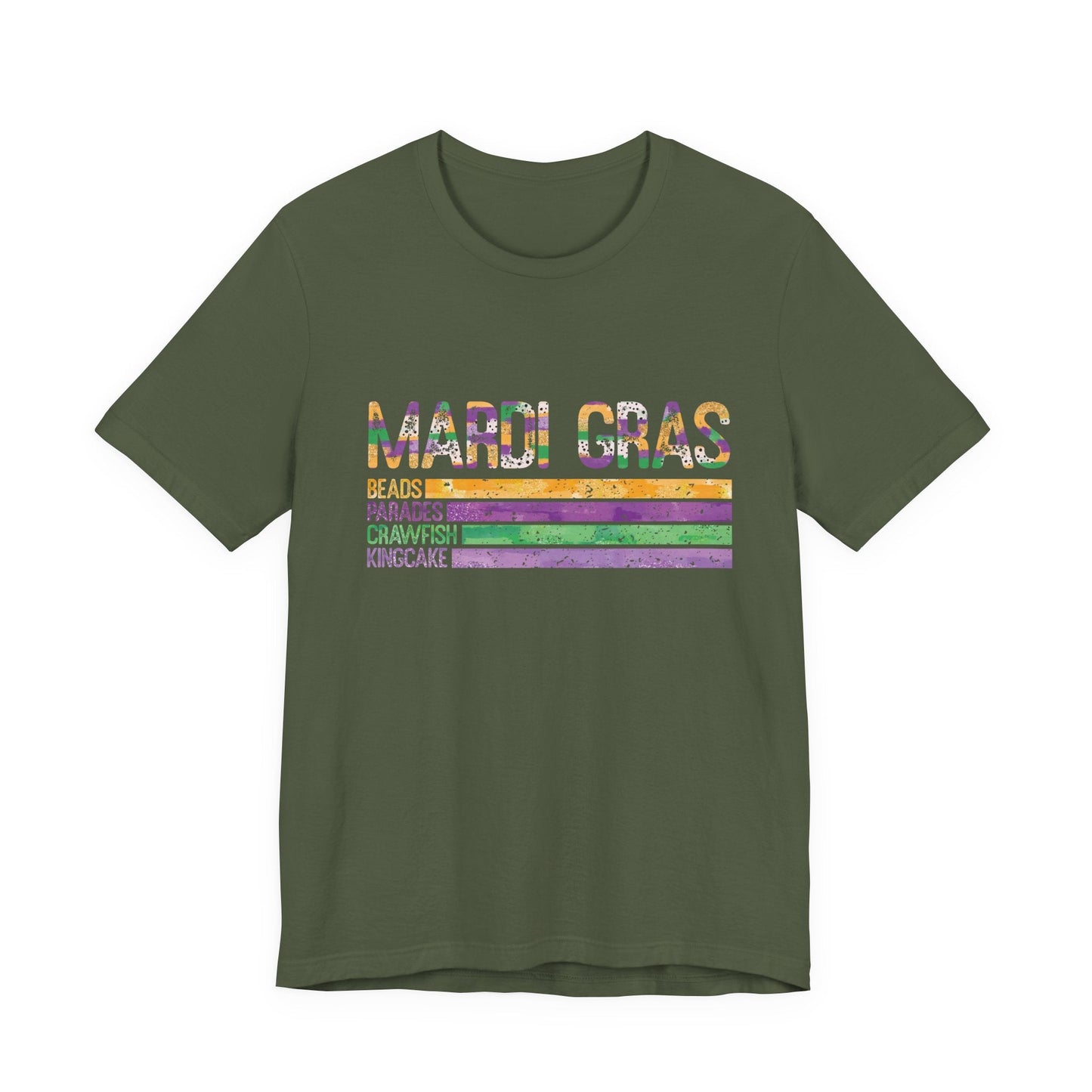 Louisiana Mardi Gras Shirt, Fat Tuesday, Bourbon Street Tee - Popbydesign