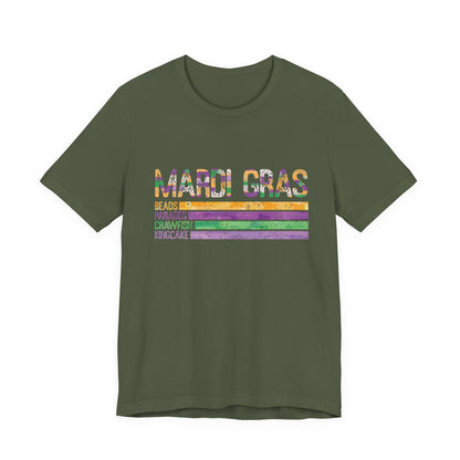 Louisiana Mardi Gras Shirt, Fat Tuesday, Bourbon Street Tee - Popbydesign