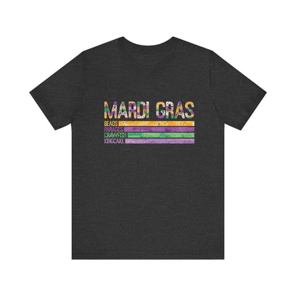 Louisiana Mardi Gras Shirt, Fat Tuesday, Bourbon Street Tee - Popbydesign