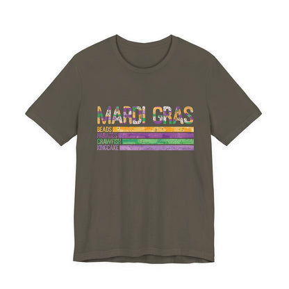Louisiana Mardi Gras Shirt, Fat Tuesday, Bourbon Street Tee - Popbydesign