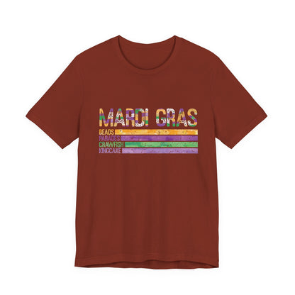 Louisiana Mardi Gras Shirt, Fat Tuesday, Bourbon Street Tee - Popbydesign