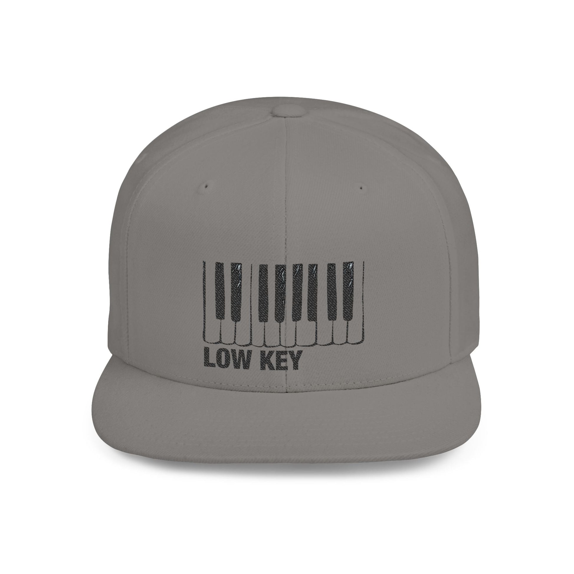 Low Key Piano Snapback Hat - Popbydesign