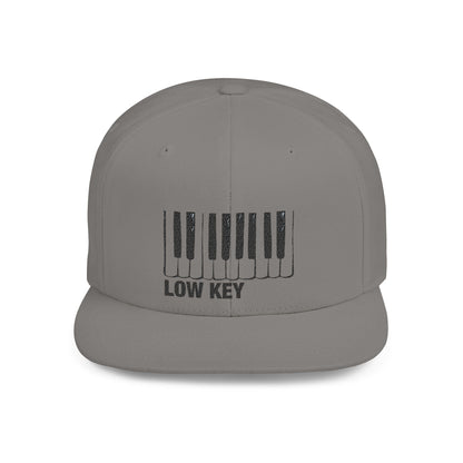 Low Key Piano Snapback Hat - Popbydesign