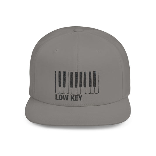 Low Key Piano Snapback Hat - Popbydesign