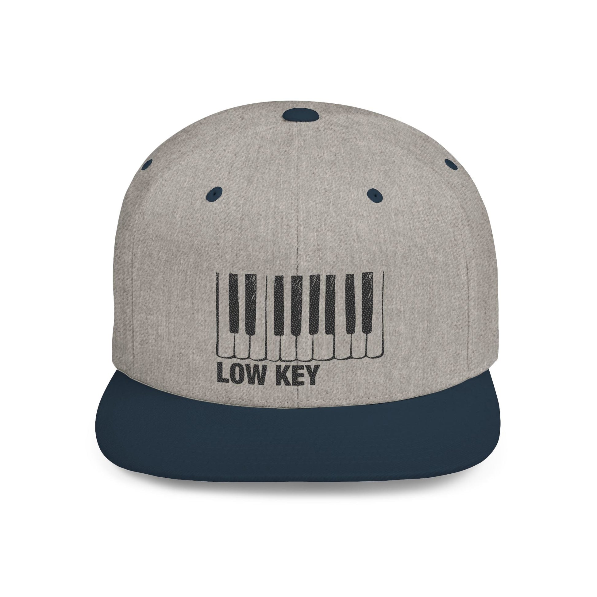Low Key Piano Snapback Hat - Popbydesign