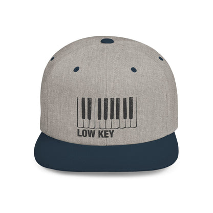Low Key Piano Snapback Hat - Popbydesign