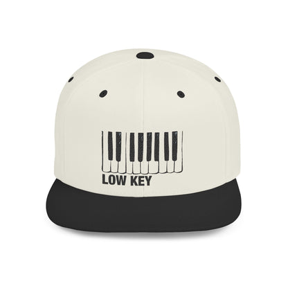 Low Key Piano Snapback Hat - Popbydesign